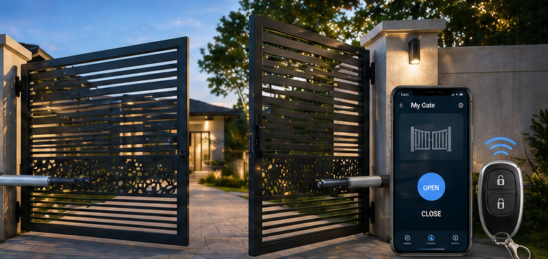 Main Gate Automation – Alvi Builders
